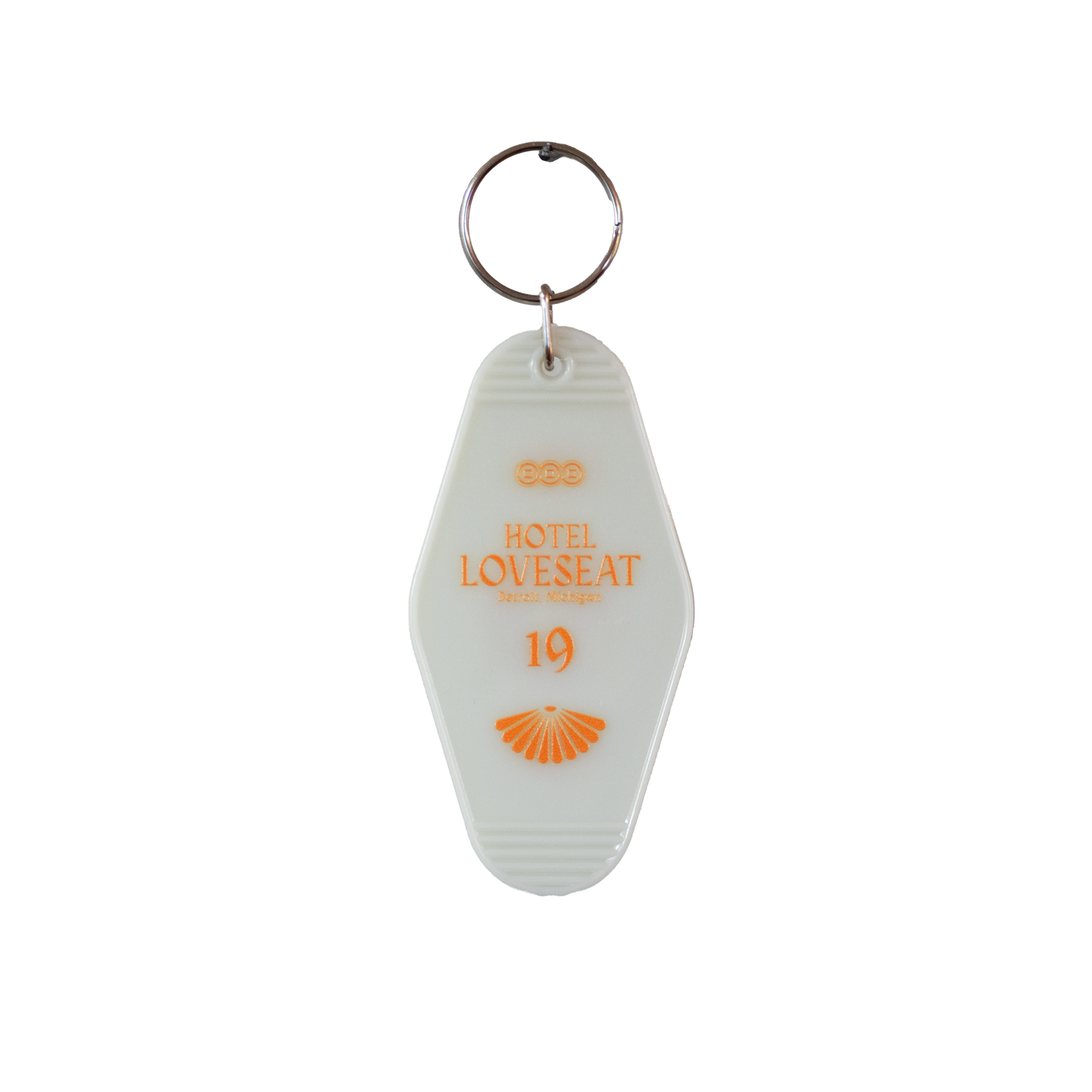 Hotel Loveseat Key Tag