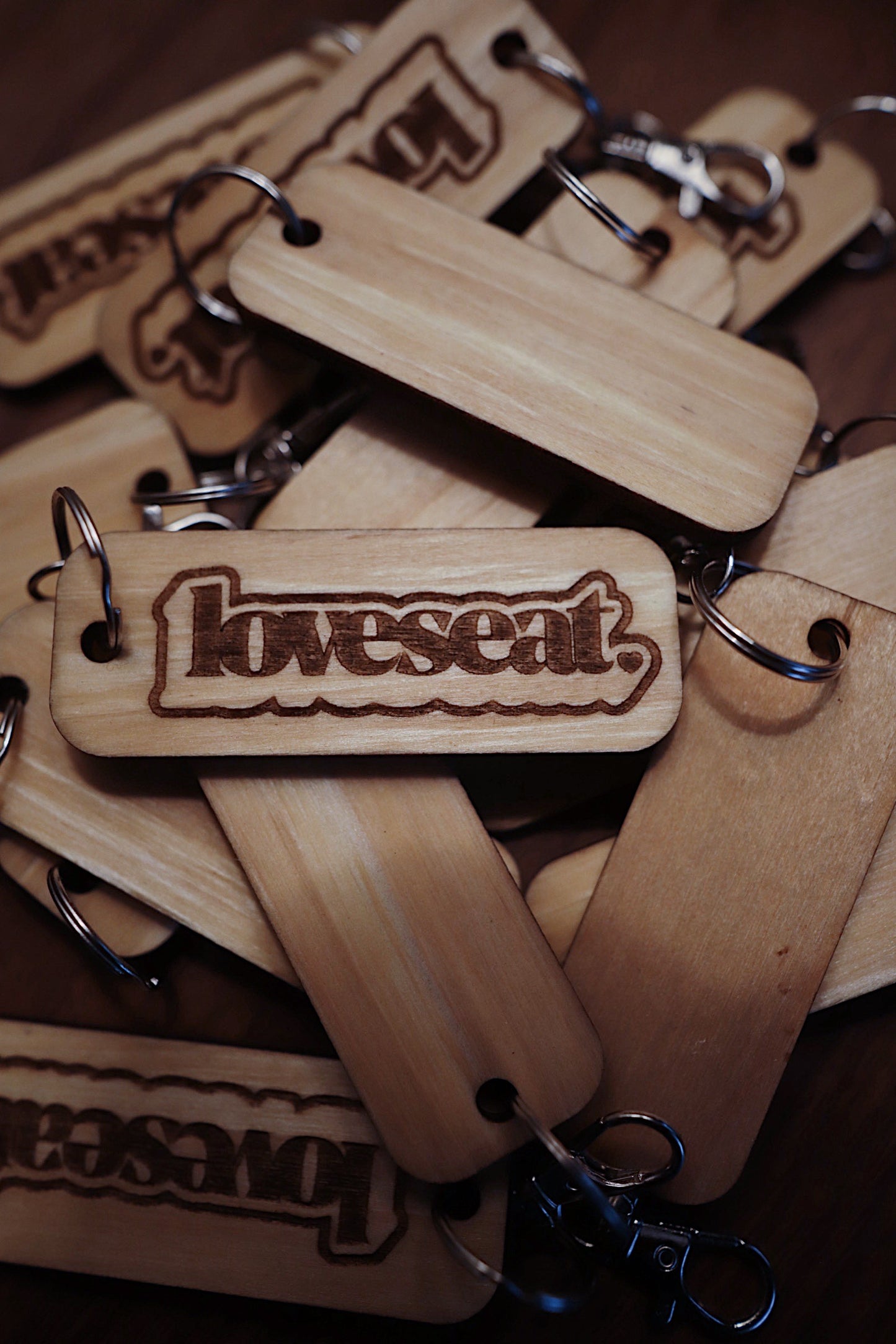 MWK x Loveseat Wood Key Tag -