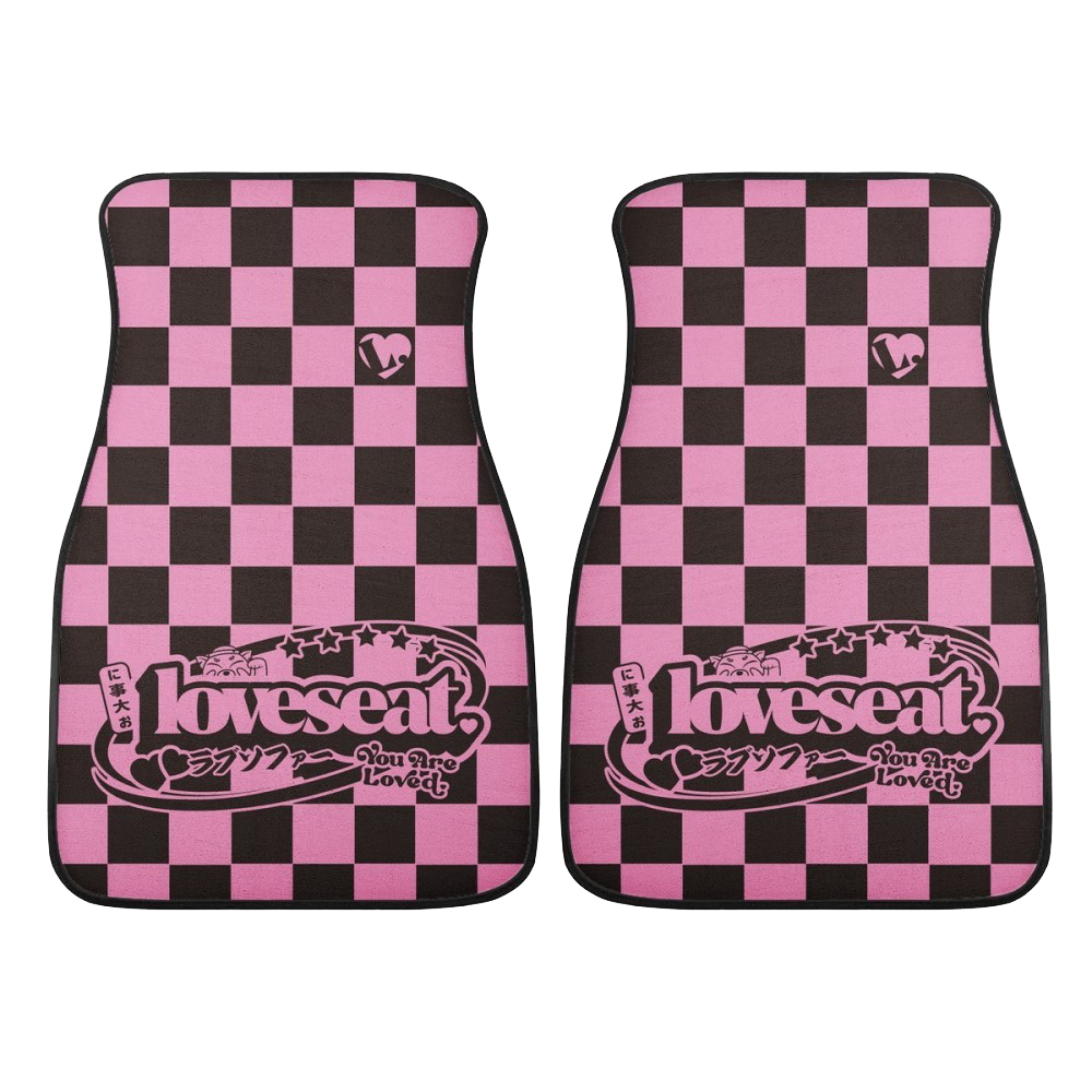 Loveseat Chequered Mats