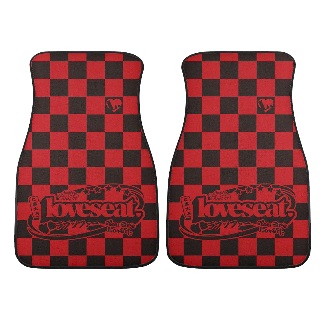 Loveseat Chequered Mats