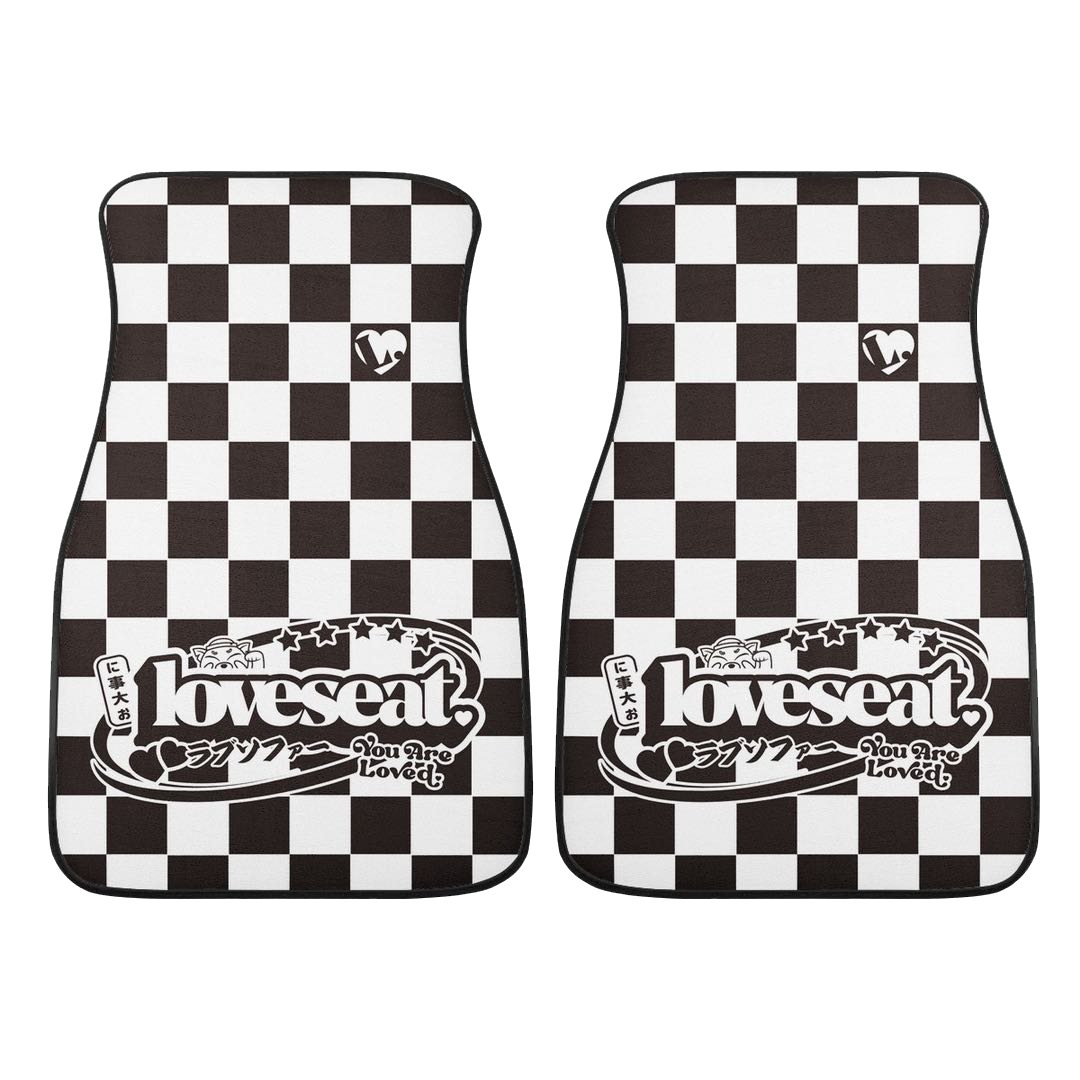 Loveseat Chequered Mats