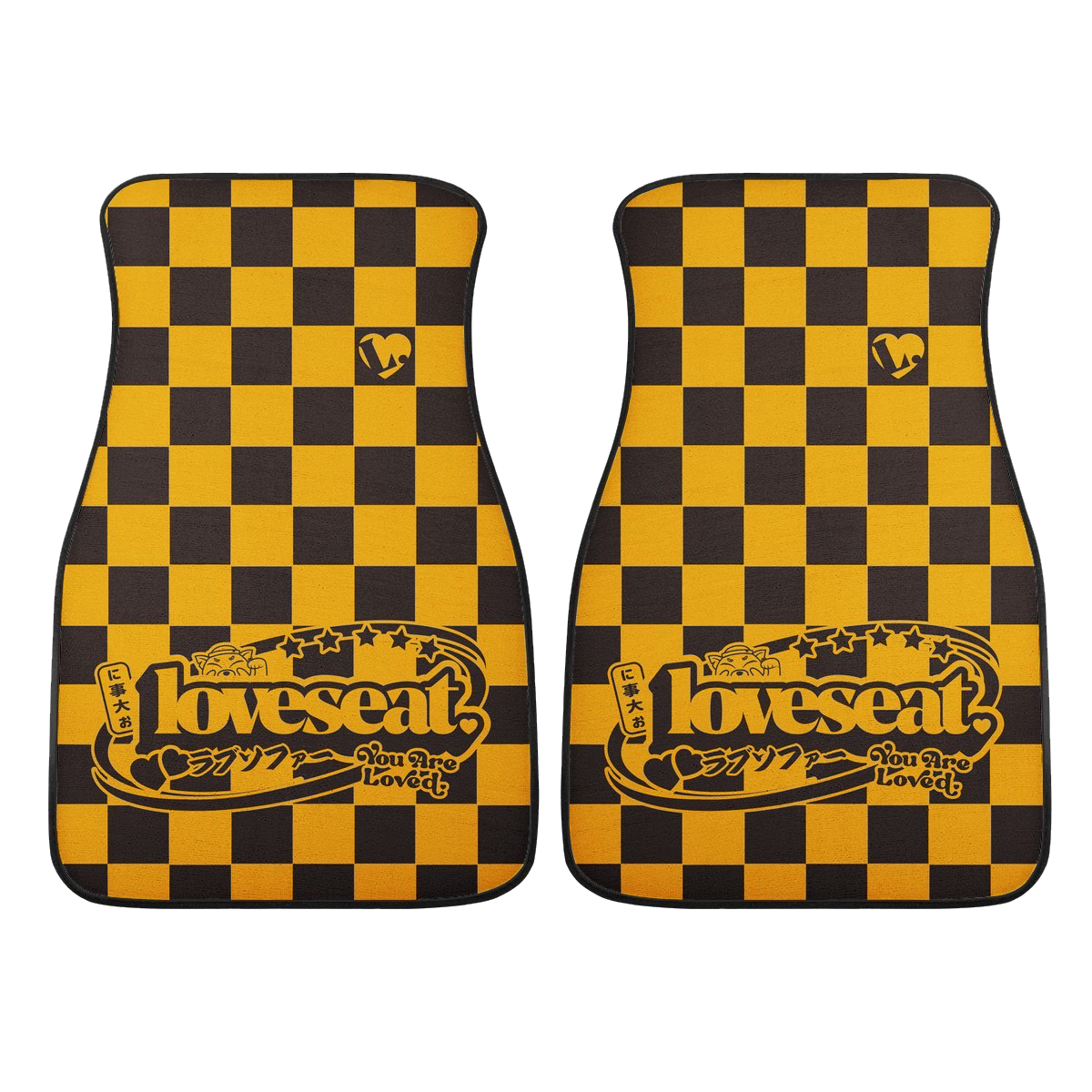 Loveseat Chequered Mats