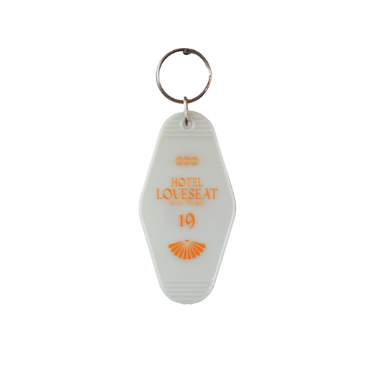 Hotel Loveseat Key Tag
